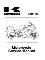 Kawasaki ZZR1200 - SERVICE Benutzerhandbuch