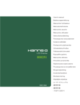 Hanns.G Flat Panel Television HH251 Benutzerhandbuch