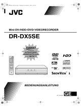 JVC DR-DX5 Benutzerhandbuch