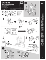 Cateye Cyclometer CC-MC100W Benutzerhandbuch