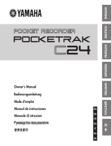 Yamaha POCKETRAK C24 Benutzerhandbuch