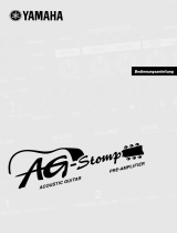 Yamaha Guitar AG-Stomp Benutzerhandbuch