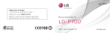 LG LGP700.AVDSBK Benutzerhandbuch