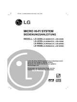 LG LX-U550D Benutzerhandbuch