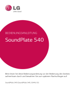 LG SoundPlate 540 Benutzerhandbuch
