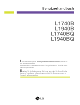 LG L1740BQ Benutzerhandbuch