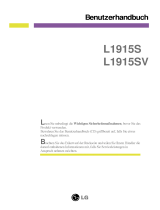LG L1915SV Benutzerhandbuch