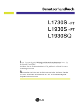 LG L1930SSFT Benutzerhandbuch