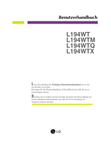 LG L194WT-SF Benutzerhandbuch