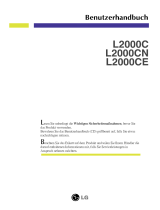 LG L2000C-BF Benutzerhandbuch