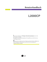 LG L2000CP-SF Benutzerhandbuch