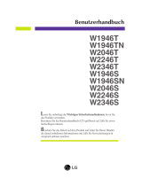 LG W1946T-BF Benutzerhandbuch