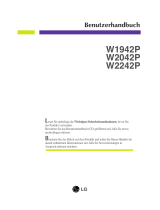 LG W2042P-BF Benutzerhandbuch