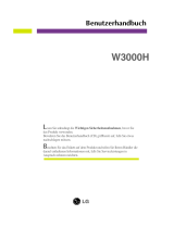 LG W3000H Benutzerhandbuch