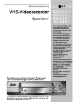 LG BD208P Benutzerhandbuch