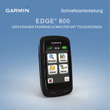 Garmin Edge 800 + Topo Karte Schnellstartanleitung