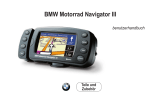 Garmin BMW Motorrad Navigator III Benutzerhandbuch