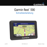 Garmin fleet590 Schnellstartanleitung