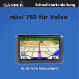 Garmin Nüvi 760 for Volvo Cars Schnellstartanleitung