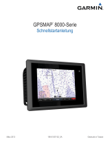 Garmin Wyswietlacz wielofunkcyjny GPSMAP 8008 Schnellstartanleitung