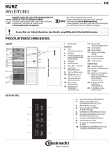 Bauknecht KGNF 20P 0D A3+ IN Daily Reference Guide