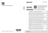 Sony A6100   SEL1650 Black (ILCE-6100L/B) Benutzerhandbuch