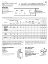 Bauknecht WMT Pro 7U SD Daily Reference Guide