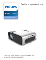 Philips NeoPix Prime NPX540 Benutzerhandbuch