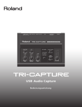 Roland TRI-Capture Bedienungsanleitung