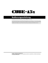 Roland CUBE-15x Bedienungsanleitung