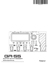 Roland GR-55GK Synthesizer schwarz Bedienungsanleitung