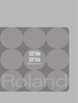 Roland HP504 Bedienungsanleitung