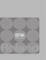 Roland HP508 Bedienungsanleitung