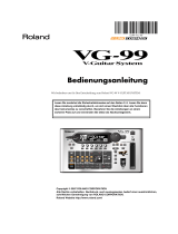 Roland VG-99 Bedienungsanleitung