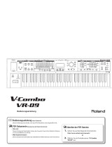 Roland VR-09 Bedienungsanleitung