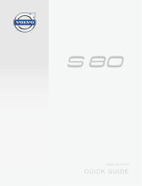 Volvo S80 Schnellstartanleitung