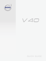 Volvo V40 Schnellstartanleitung