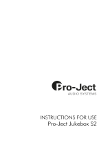 Pro-Ject Juke Box S2 Stereo Set Anleitung