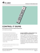 Pro-Ject Control it DS/RS Produktinfo