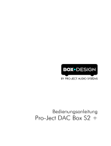 Box-Design Pro-Ject DAC Box S2 + Anleitung