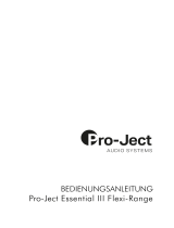 Pro-Ject Essential III Digital Anleitung