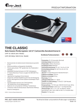 Pro-Ject THE CLASSIC Produktinfo