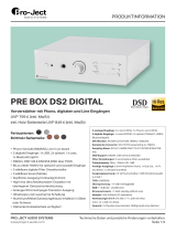 Pro-Ject Pre Box DS2 digital Produktinfo
