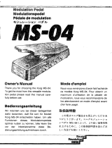 Korg MS-04 Bedienungsanleitung