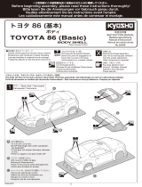 Kyosho No.39299@TOYOTA 86 Body Set Benutzerhandbuch