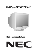 NEC MultiSync® FE991SB Bedienungsanleitung