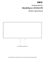 NEC MultiSync EX341R Bedienungsanleitung