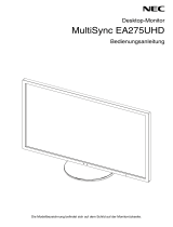 NEC MultiSync EA275UHD Bedienungsanleitung