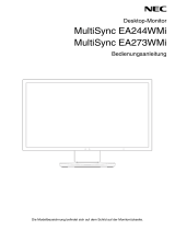 NEC MultiSync EA273WMi Bedienungsanleitung