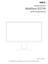 NEC MultiSync E271N Bedienungsanleitung